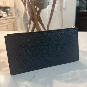Louis Vuitton Black Monogram Pouch/Card Holder